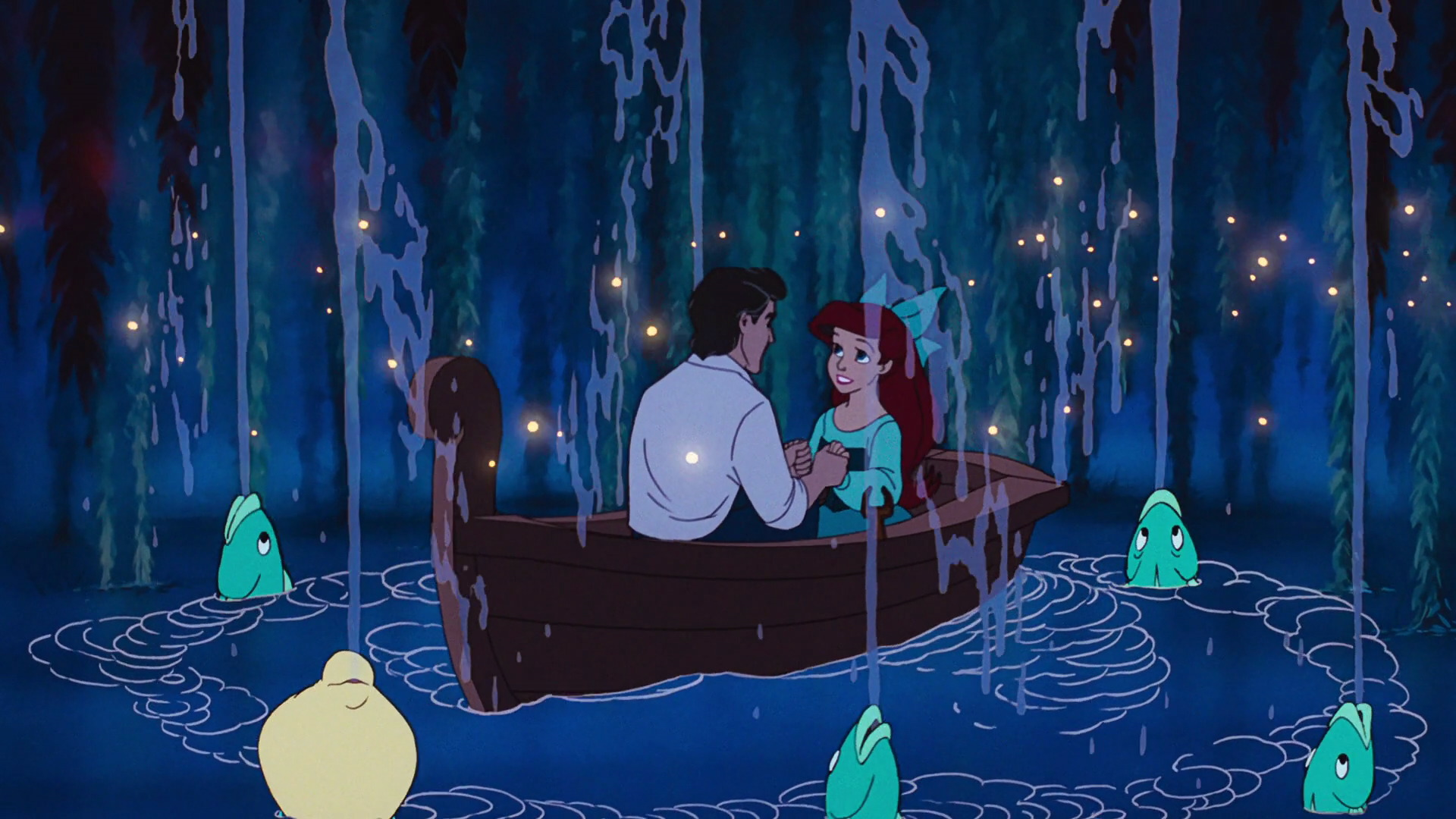 little mermaid singing to eric