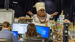 A sneak peak of Mama Odie's animatronic