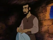 "No, he's old, my son."