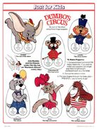 Dumbo's Circus finger puppets