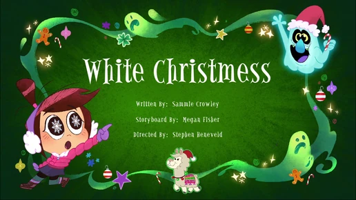 White Christmess titlecard