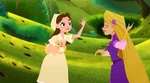 Cassandra disguised as Faith: "Good job, Raps"