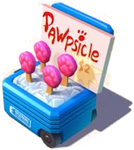 A Pawpsicle cooler in Disney Magic Kingdoms.
