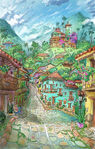 Disney Encanto Village Concept art 6