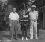 Crew members Lillie Hayward, William "Bill" Beaudine Sr. and his son Bill Jr.