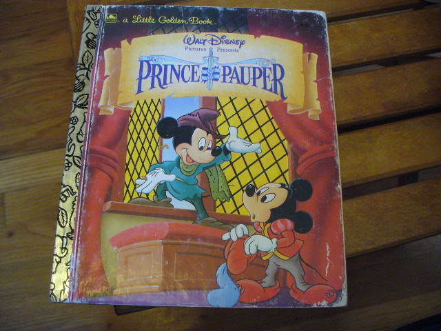 The Prince And The Pauper Little Golden Book Disney Wiki Fandom