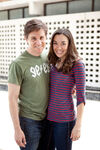 Yuri Lowenthal with his wife, Tara Platt, in May 2011.