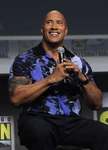 Dwayne Johnson speaks at the 2022 San Diego Comic Con.
