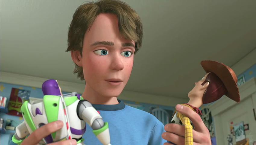 Toy story andy grown deals up