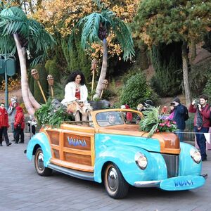 disney stars and motor cars parade