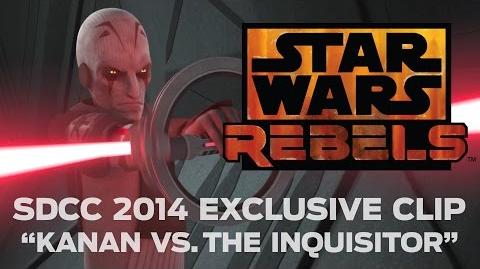 Star Wars Rebels SDCC 2014 Exclusive Clip - "Kanan vs