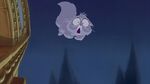 "Uh-oh." Yzma is floating, but she is about to fall!