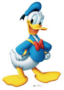Pato Donald (O Point do Mickey, Mickey, Donald e Pateta: Os Três Mosqueteiros, entre outros.)