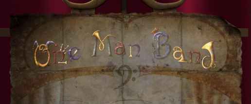 One man band pixar studios on sale