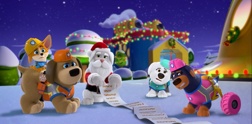Pupstruction Saves Christmas still