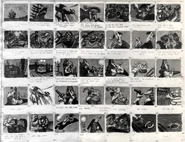 A storyboard of an alternate version of the Pirate song.