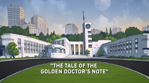 Tale of the Golden Doctors Note