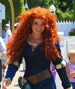 Merida dos parques da Disney.