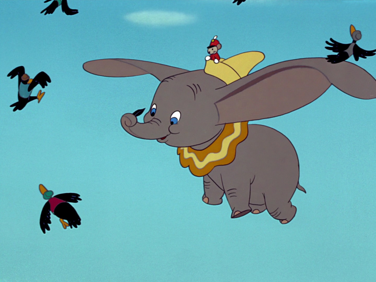 dumbo flying