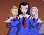 The Weird Sisters as three children