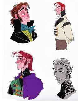 frozen concept art hans