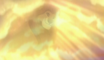 Mufasa en las nubes en The Lion King II: Simba's Pride.