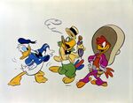 Final designs of the Caballeros by Fred Moore.