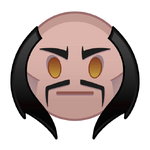 Shan Yu's emoji for Disney Emoji Blitz.