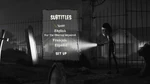Subtitles menu