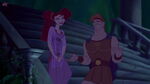 Meg and Hercules on their outing.