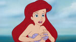 Ariel realizing she forgot about her father's concert