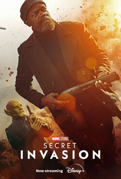 Nick Fury Returns In Secret Invasion Of Marvel Studios Home Decor Poster  Canvas - Byztee