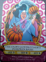 The Fairy Godmother's Sorcerers of the Magic Kingdom spell card.