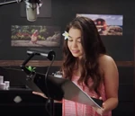 Aulii Cravalho behind the scenes Moana.jpg (88 KB) Auli'i Cravalho behind the scenes of Moana.