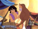 Aladdin: "Uh, there’s somebody I have to talk to, right away!"