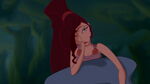 Meg is unimpressed with Hercules trying to rescue her.