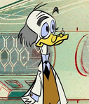 El Profesor en la serie Mickey Mouse.