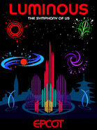 Luminous attraction poster