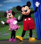 Mickey and Minnie in Playhouse Disney: Live on Tour.