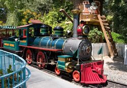 Refurbished Walter E. Disney Train Engine Testing Near Storybook Circus at Magic  Kingdom - WDW News Today