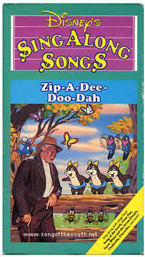 Disney Sing Along Songs VHS Lot Of 6 Zip-A-Dee-Doo-Dah