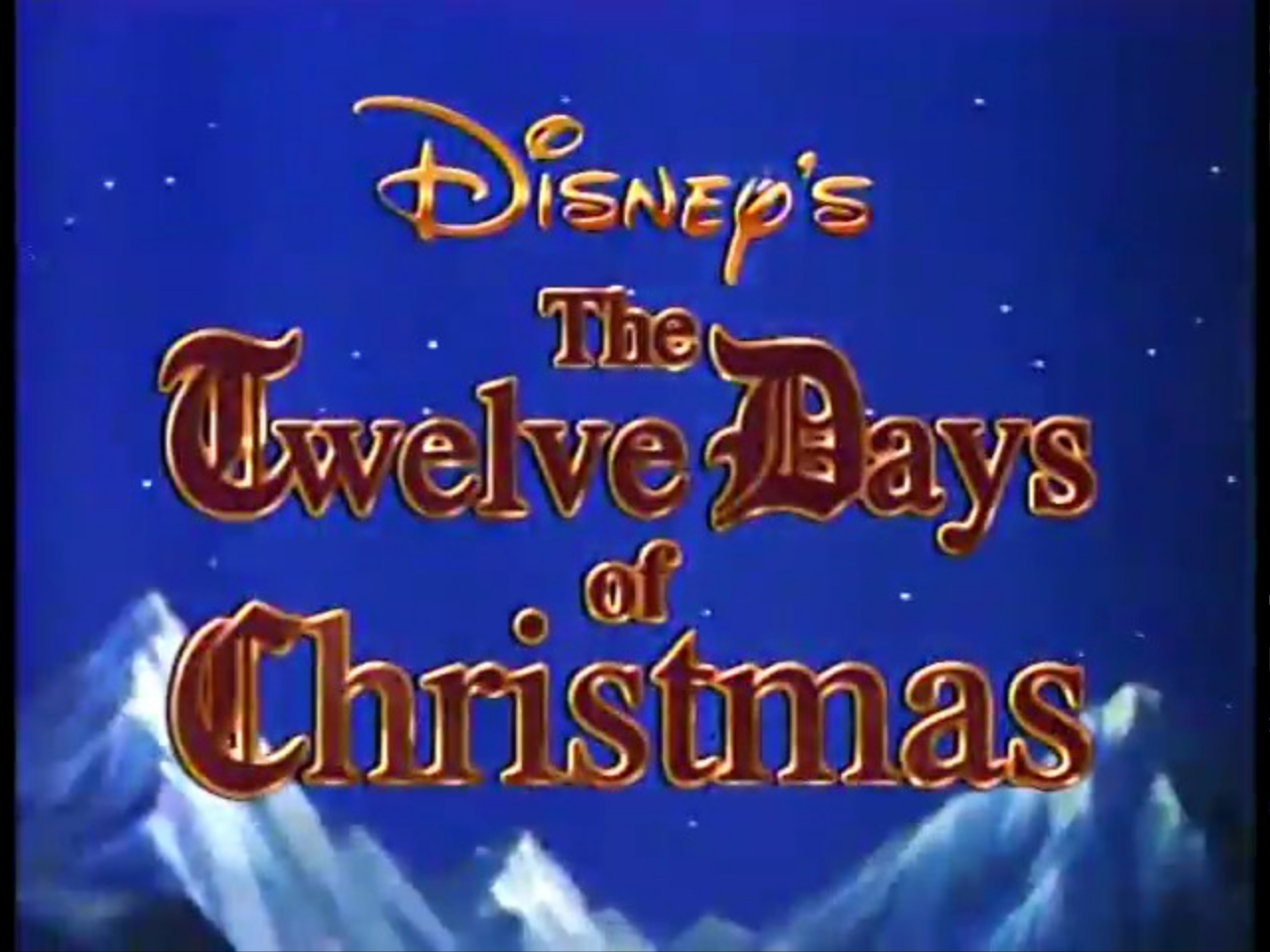 Disney S Sing Along Songs The Twelve Days Of Christmas Disney Wiki Fandom