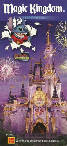 Stitch Adventure Magic Kingdom Fireworks
