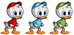 Huey, Dewey, and Louie