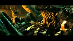 Davy Jones Plays His Organ