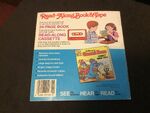 Back of cover 1985-1986 Disney Read-Along tape editions (Gummi Bears version)