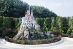 Beast's castle in "Fairy Tale Forest" at Hong Kong Disneyland