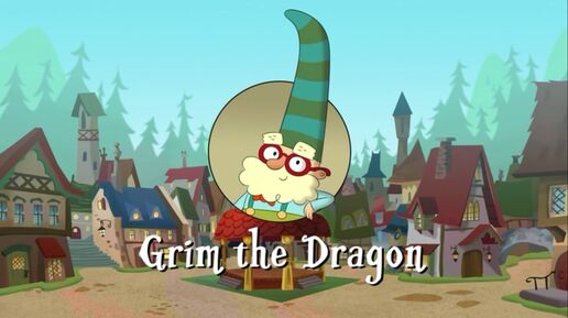 Grim The Dragon Title Card