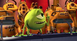 Monsters, Inc. - Mike in front of CDA