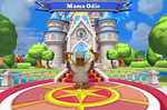 Mama Odie, with her snaky friend, in Disney Magic Kingdoms